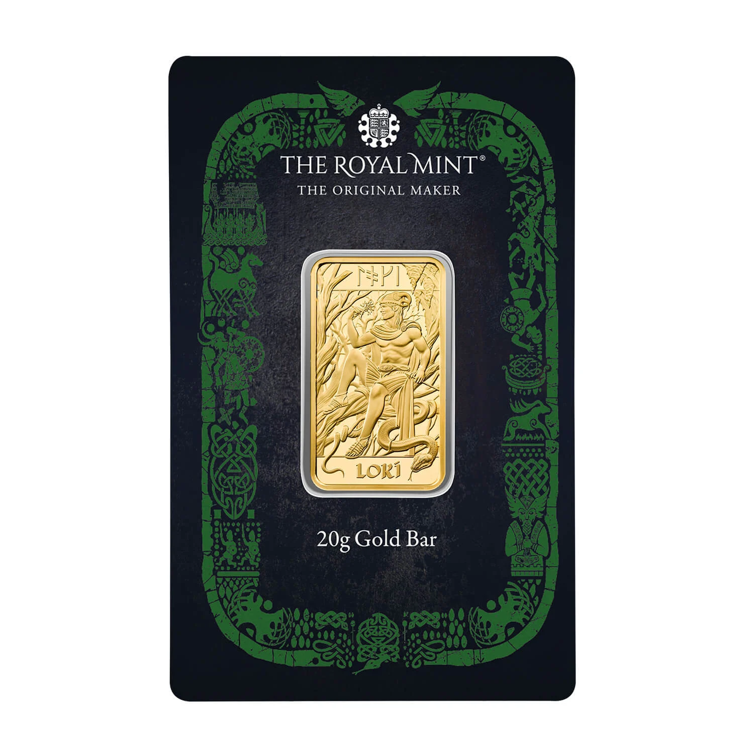 Loki 20g Gold Minted Bullion Bar Bullion | Limited to 2,500 bars worldwide