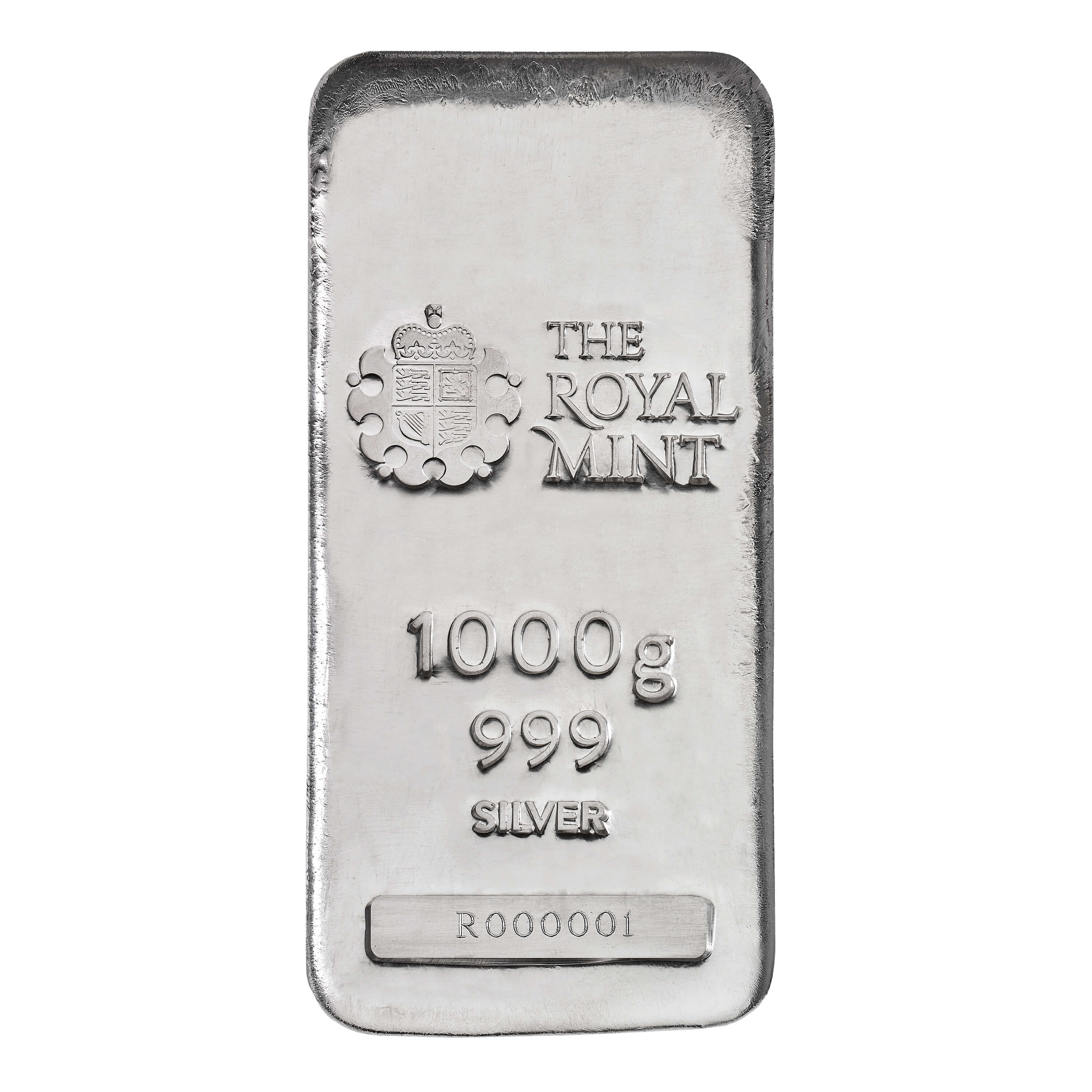1kg Silver Bullion Cast Bar Bullion | 999 fine silver