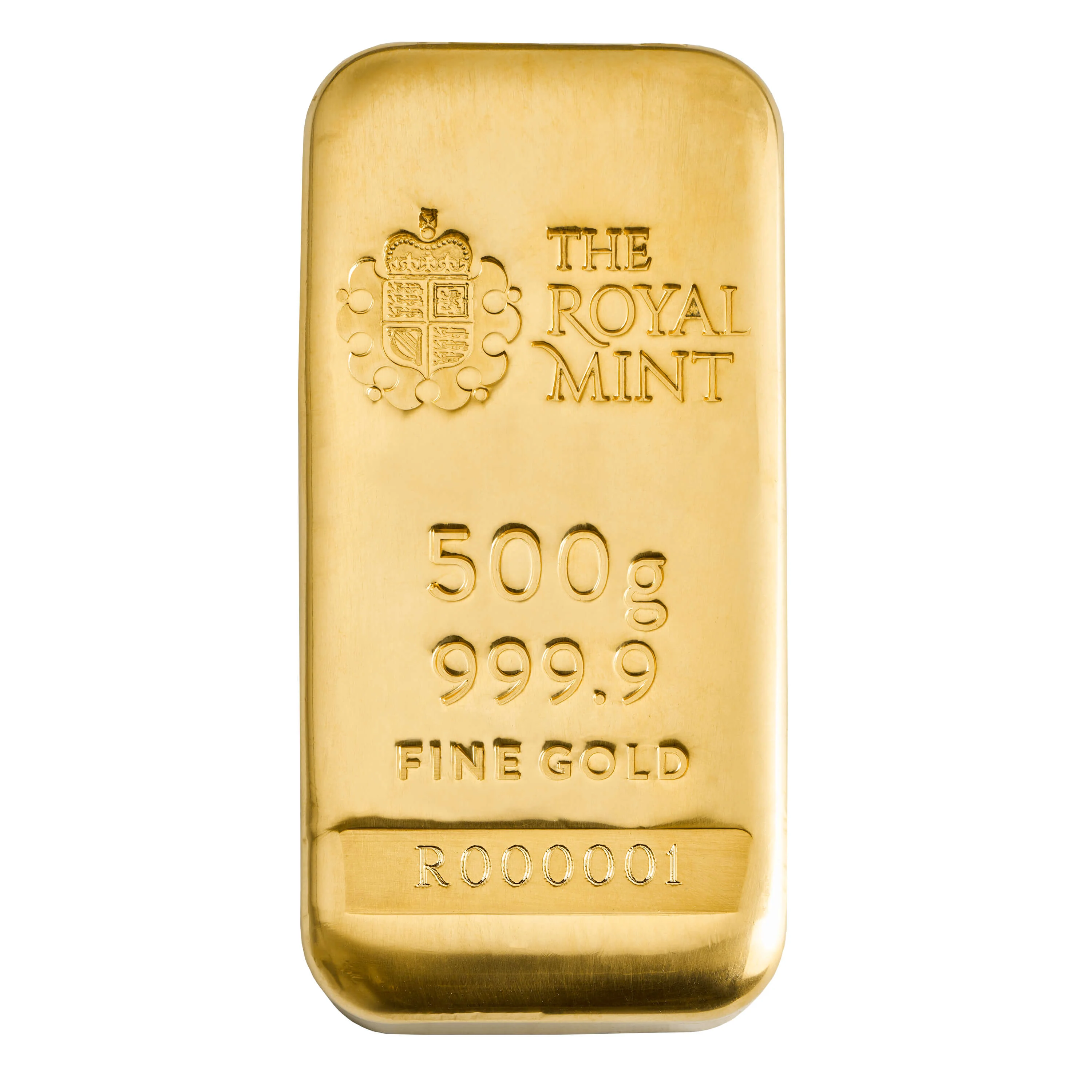 500g Gold Bullion Cast Bar Bullion | 999.9 Fine Gold